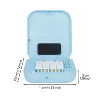 8-Slot Windpiece Case Portable Windpiece Holder Compact Music Accessory for Clarinets Instrumentalists