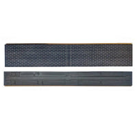 Brick Wall Panel HO Scale Accessory 1:87 for Dioramas, Modelers