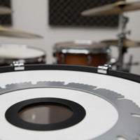4 Pieces Bass Drum Hole Sticker Decorative Music Gear Lightweight for Stage