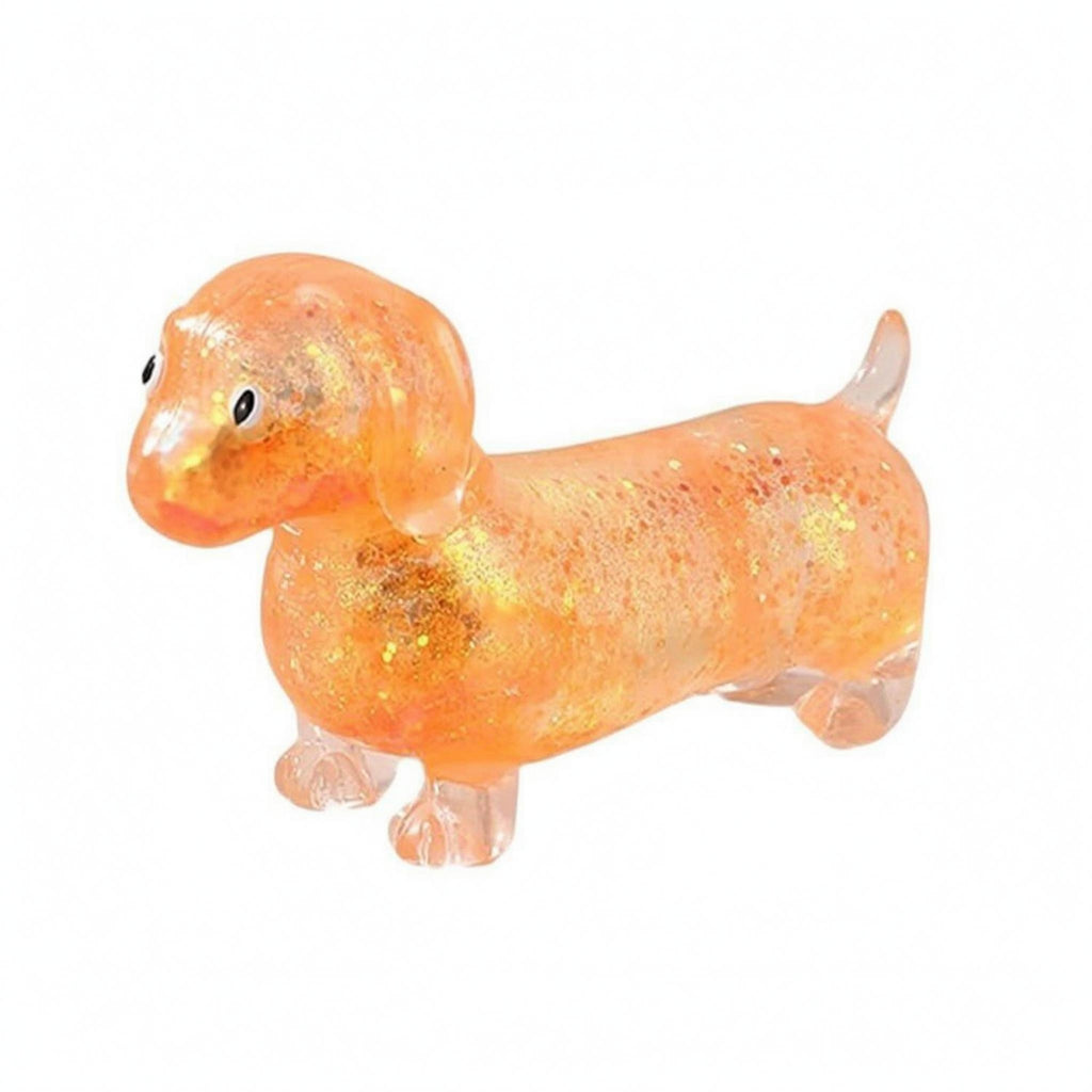 Glitter Dachshund Portable Dachshund Soft and Pliable Easy to Clean