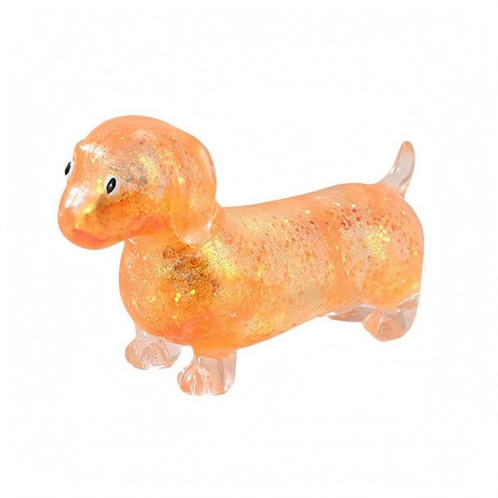 Glitter Dachshund Portable Dachshund Soft and Pliable Easy to Clean