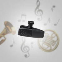 Saxophone Audio Pickup Clip Paint-Safe Saxophone Mic Mount Non-Slip Silicone
