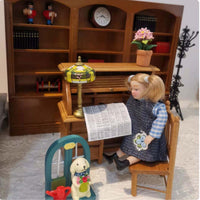 Poseable Miniature Doll Figures 1:12 Scale Articulated Doll Figure Posable