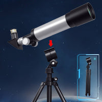 Astronomical Telescope Stable Tripod Stargazing Telescope Portable Science Toy for Students
