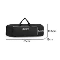 88 Key Keyboard Case Portable Folding Piano Carrying Bag Water-Resistant Musical Instrument Accessory for Travel, Gigs, Storage