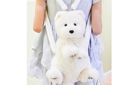 West Highland White Terrier Stuffed Cute Westie Stuffed Creature Ultra-Soft