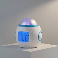Star Display Alarm Timepiece Colorful Lights Indoor Lighting Temperature Display