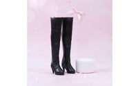 1/3 High Top Doll Boots Quality Material Doll's Black Boots Playset Accessory