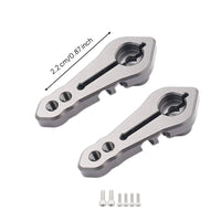 2 Pieces M3 Thread Servo Arm Split-Clamp Mount RC Car Steering Arm CNC Machined