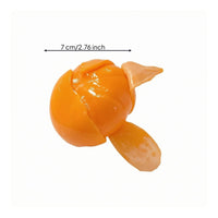 Orange Squishy Slow Rebound Fruit Sensory Play