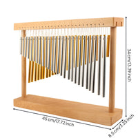 Double Row Wind Chime Relaxing Music Instrument Desktop Decoration