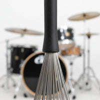 5 Pairs Drumstick and Brush Set Large Capacity Drumstick Bag Set Wear-Resistant Percussion Sticks and Brushes Kit for Practice Performances