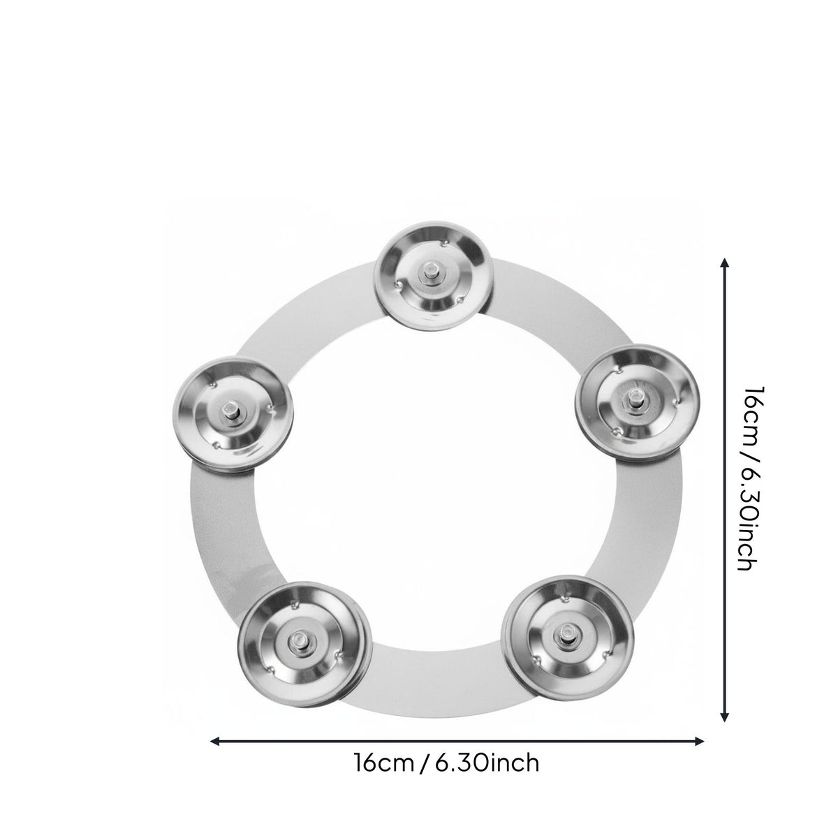 Hi-Hat Jingle Loop Steel Chimes Cymbal Jingle Loop Metal for Jazz, Drummers