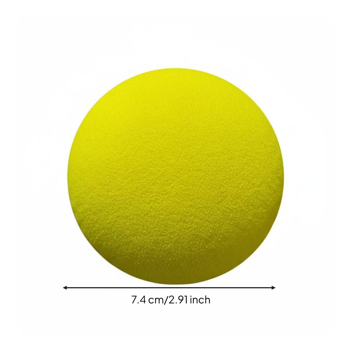 PU Foam Practice Ball Noise Reduction Foam Pickleball Official Size for Backyard