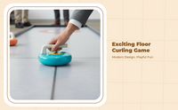 Curling Toy, Indoor Outdoor Game for Kids & Adults