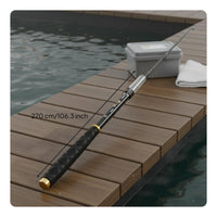 Ultra Short Fishing Rod Compact Short Telescopic Rod Collapsible for Travel