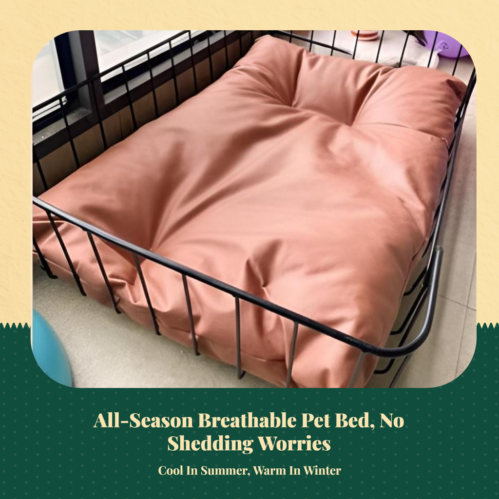 Washable dog cooling bed