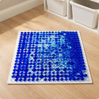 6 Pieces Liquid Sensory Mat Long-Lasting Textured Tile Colorful for Toddlers