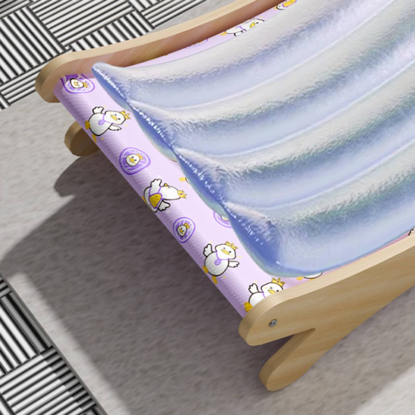 Wooden Pet Lounge Chair Waterproof Elevated Cooling Pet Bed Scratch Resistant