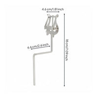 Marching Sax Music Stand Lightweight Sax Music Stand Clip Metal Saxophone Clip for Performance