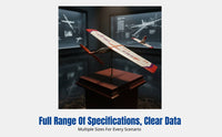 Rubber Band Powered Airplane P1B-1 Contest Soaring DIY Kit
