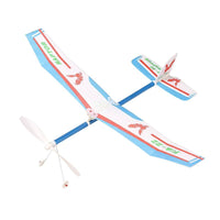 Rubber Band Powered Soaring Plane, Airplane Model, DIY Assembly, Student Contest