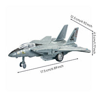 Jet Toy Realistic Crafted Alloy Airplane Die-Cast Airplane Toy for Kids, Boys