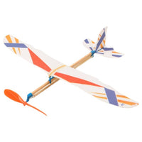 Foam Glider Model, Rubber Band Powered Plane, DIY Assembly Educational Toy