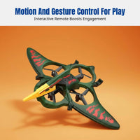 Foam Performance Glider Crash Resistant Motion Sensing RC Plane Auto-Orientation Mode Pterosaur Drone for Beginners, Outdoor