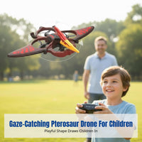 Foam Performance Glider Crash Resistant Motion Sensing RC Plane Auto-Orientation Mode Pterosaur Drone for Beginners, Outdoor