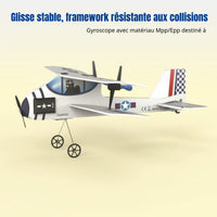 Fixed Wing RC Glider RC Glider Plane Stable Aviation Fixed-Wing Foam Airplane for Beginners, Outdoor