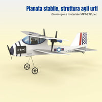Fixed Wing RC Glider RC Glider Plane Stable Aviation Fixed-Wing Foam Airplane for Beginners, Outdoor