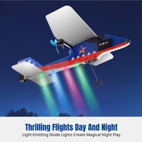 Fixed Wing RC Glider RC Glider Plane Stable Aviation Fixed-Wing Foam Airplane for Beginners, Outdoor