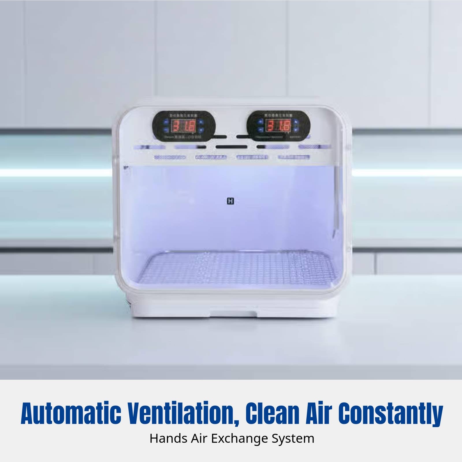 Pet Parrot Incubator, Smart Warm Air Brooder, Automatic Air Exchange, For Young Birds