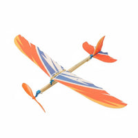 Foam Airplane, Rubber Band Powered, DIY Assembly, School Science Activity