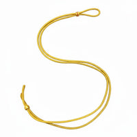 Gold Necklace Cord, Handmade, Adjustable, Multi-Color Choices