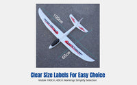 Kids Hand-Throw Airplane, Large Soarer, Fixed Fin, Assembly Toy