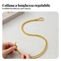 Adjustable Braided Necklace Cord Colorfast Handmade Pendant Hanging Rope Gold Jewelry Accessory for DIY Crafters