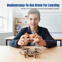 Wooden DIY Quadcopter, Assembly Drone, Remote Control, Training, School Practice