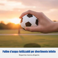 Kids Water Ball, Sports Shape, Quick-Absorb Sponge, Reusable
