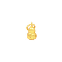 Gourd Necklace Locket, Brass, Ancient Gold, Fortune Heaven, DIY Jewelry
