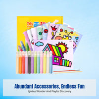 DIY Sand Art Set for Kids, Creative Handcraft, Educational Gift Box